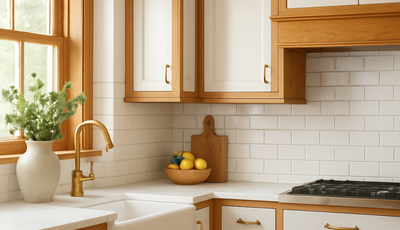 12 Stunning White Cabinets with Oak Trim Ideas White-Cabinet-and-Oak-Trim-Ideas_1