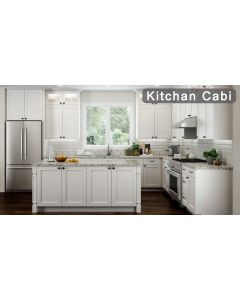 Kitchan Cabi All Solid Wood 10'x10' Shaker Cupboard